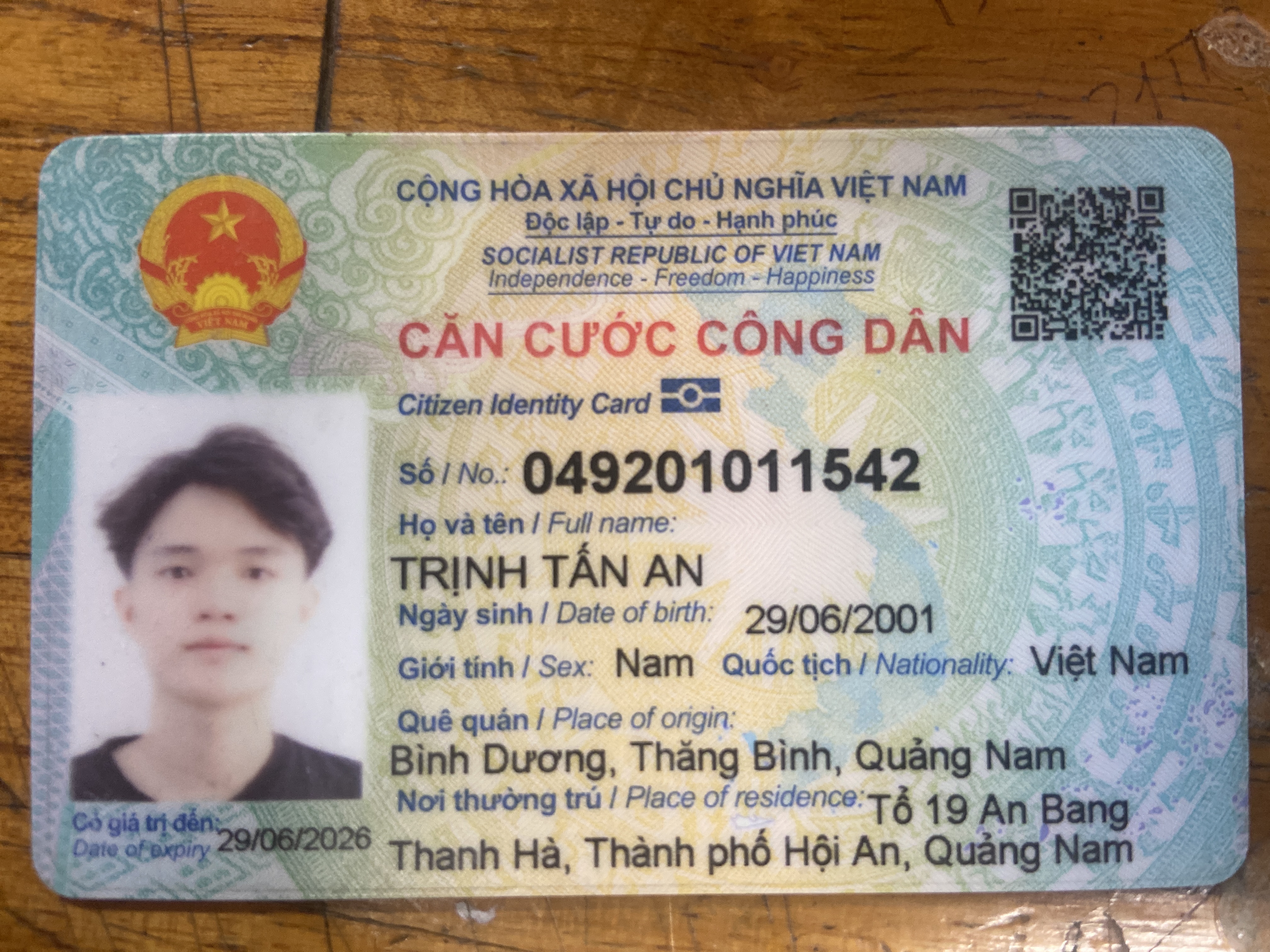 lỗi ảnh mặt trước