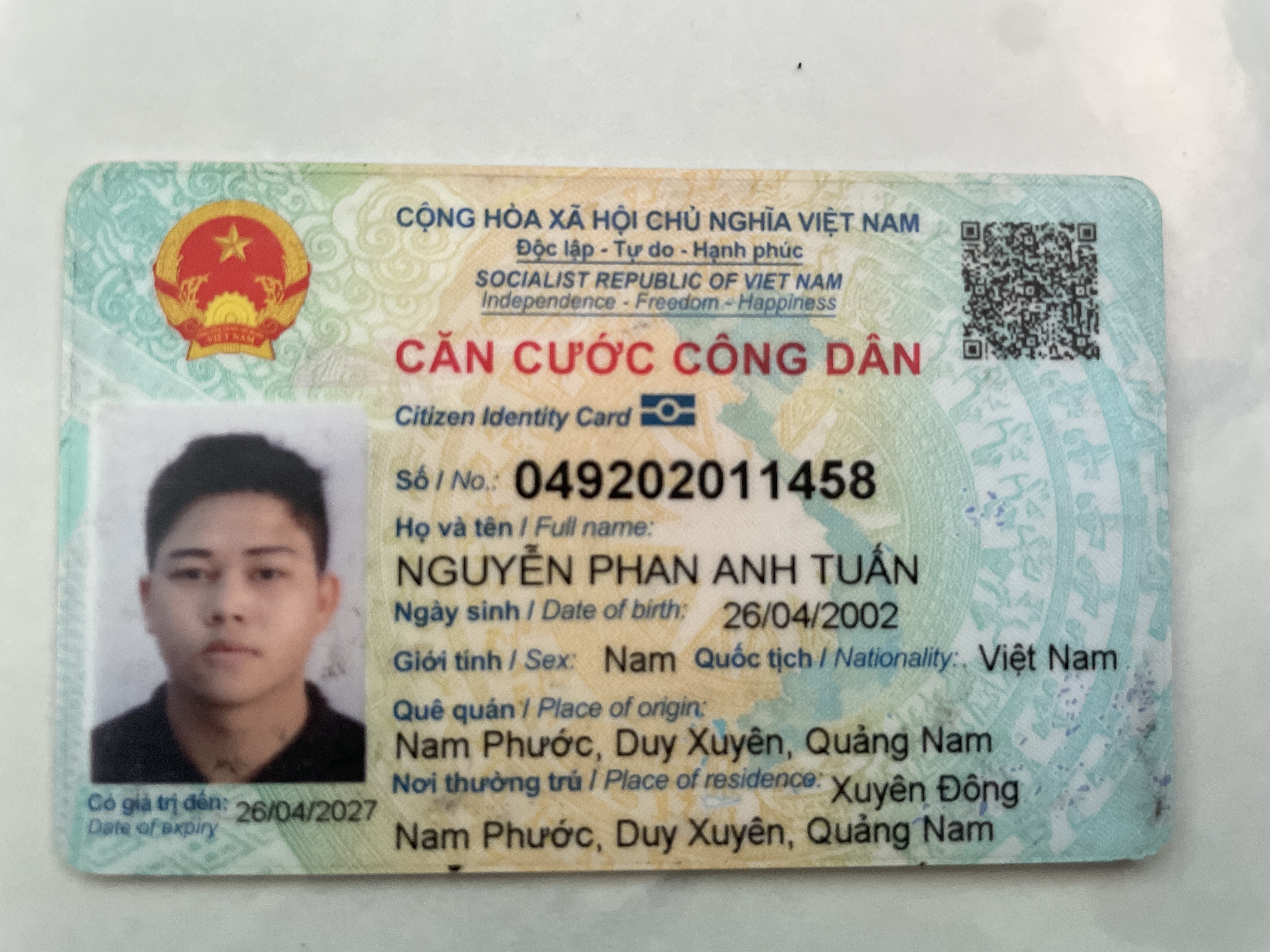 lỗi ảnh mặt trước