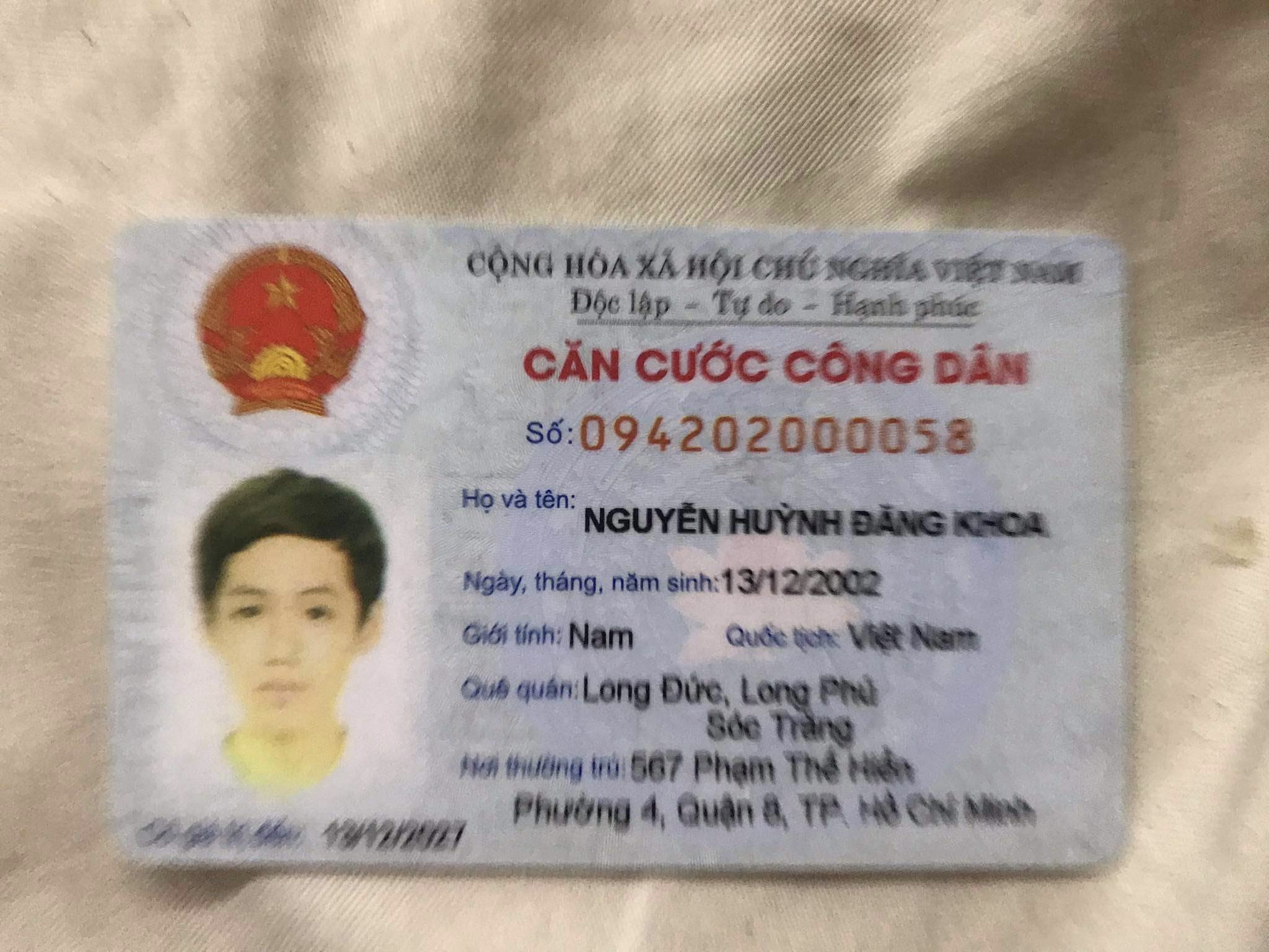 lỗi ảnh mặt trước