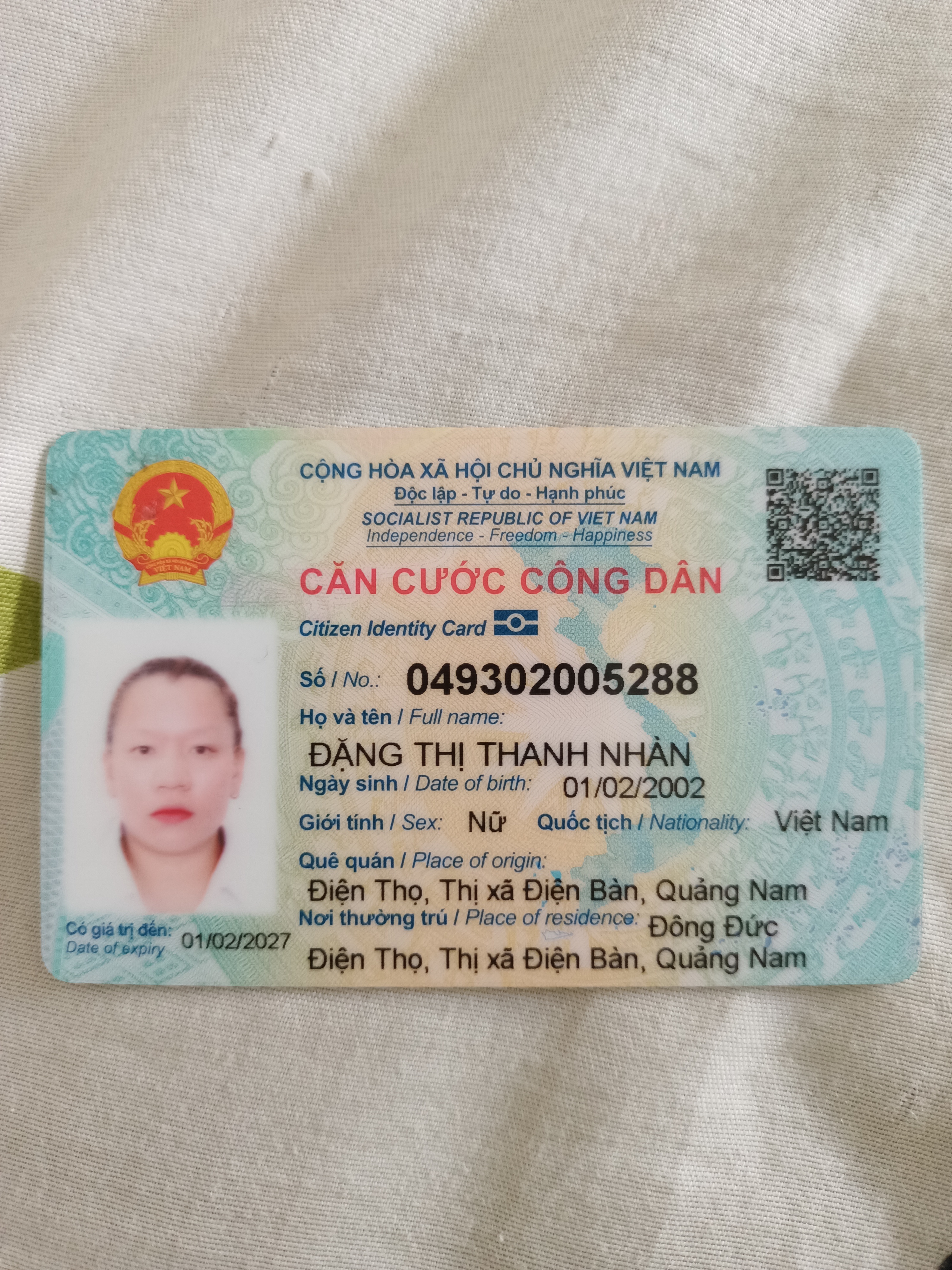 lỗi ảnh mặt trước