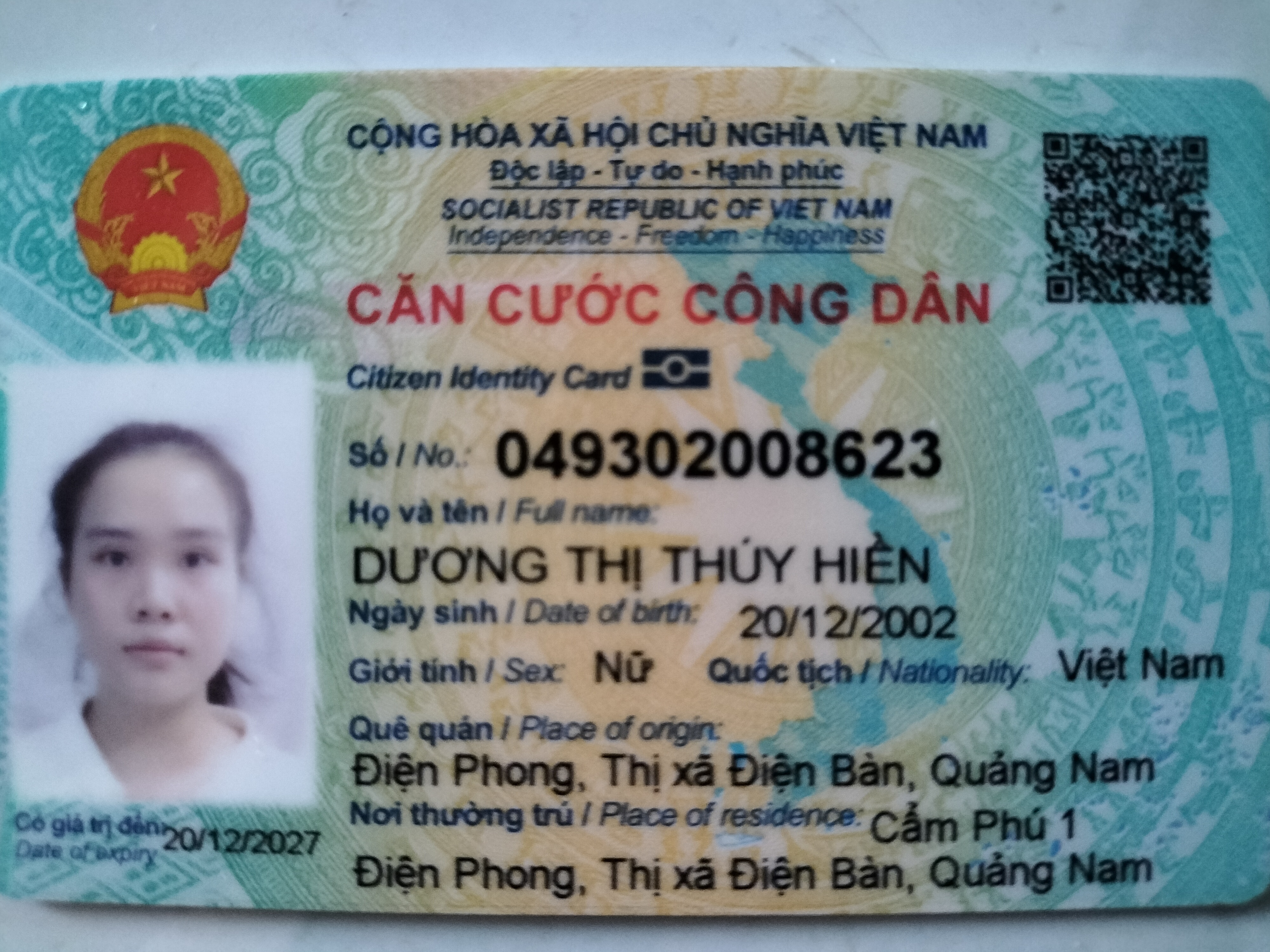 lỗi ảnh mặt trước