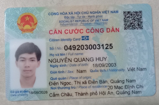 lỗi ảnh mặt trước