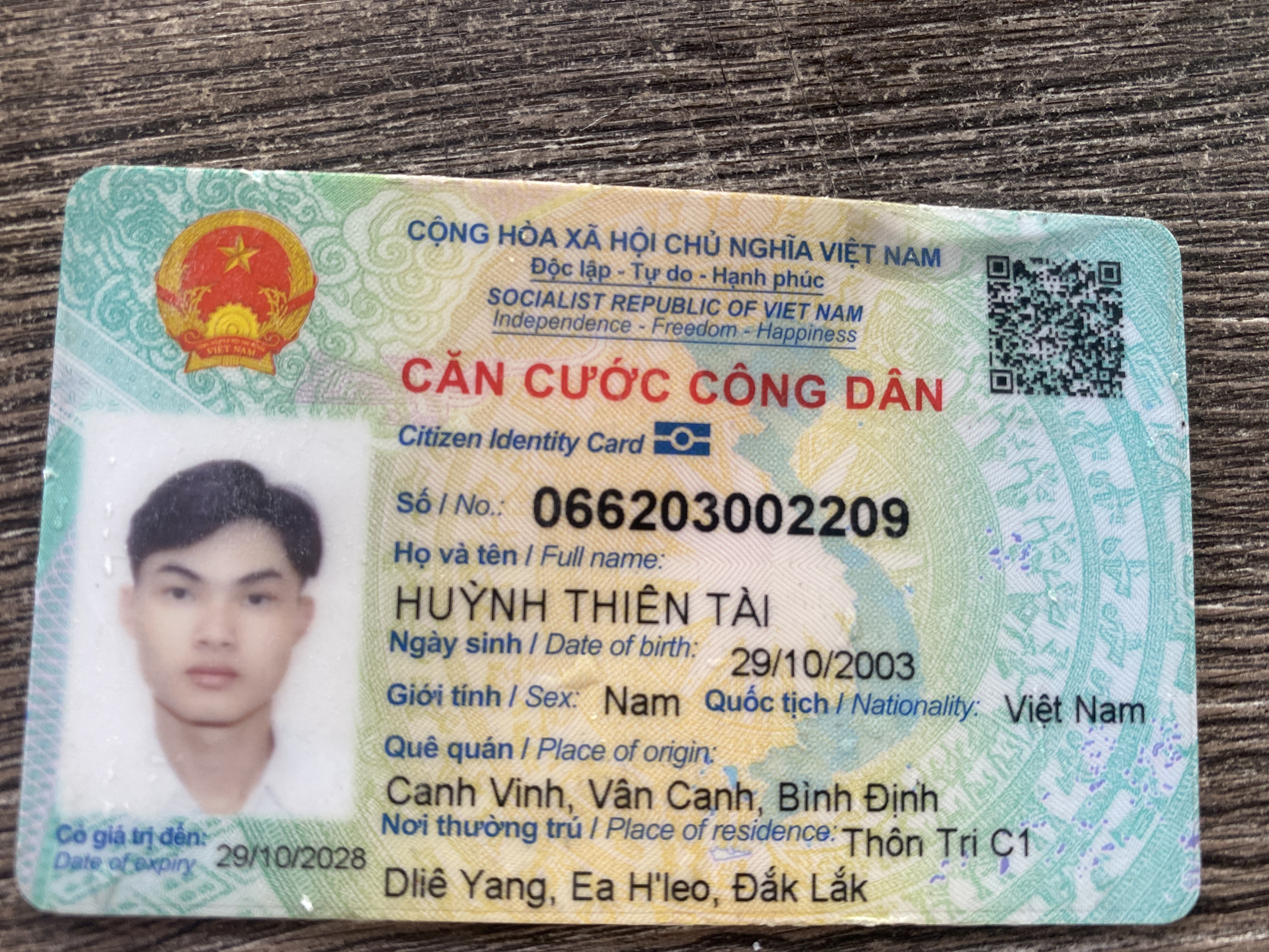 lỗi ảnh mặt trước