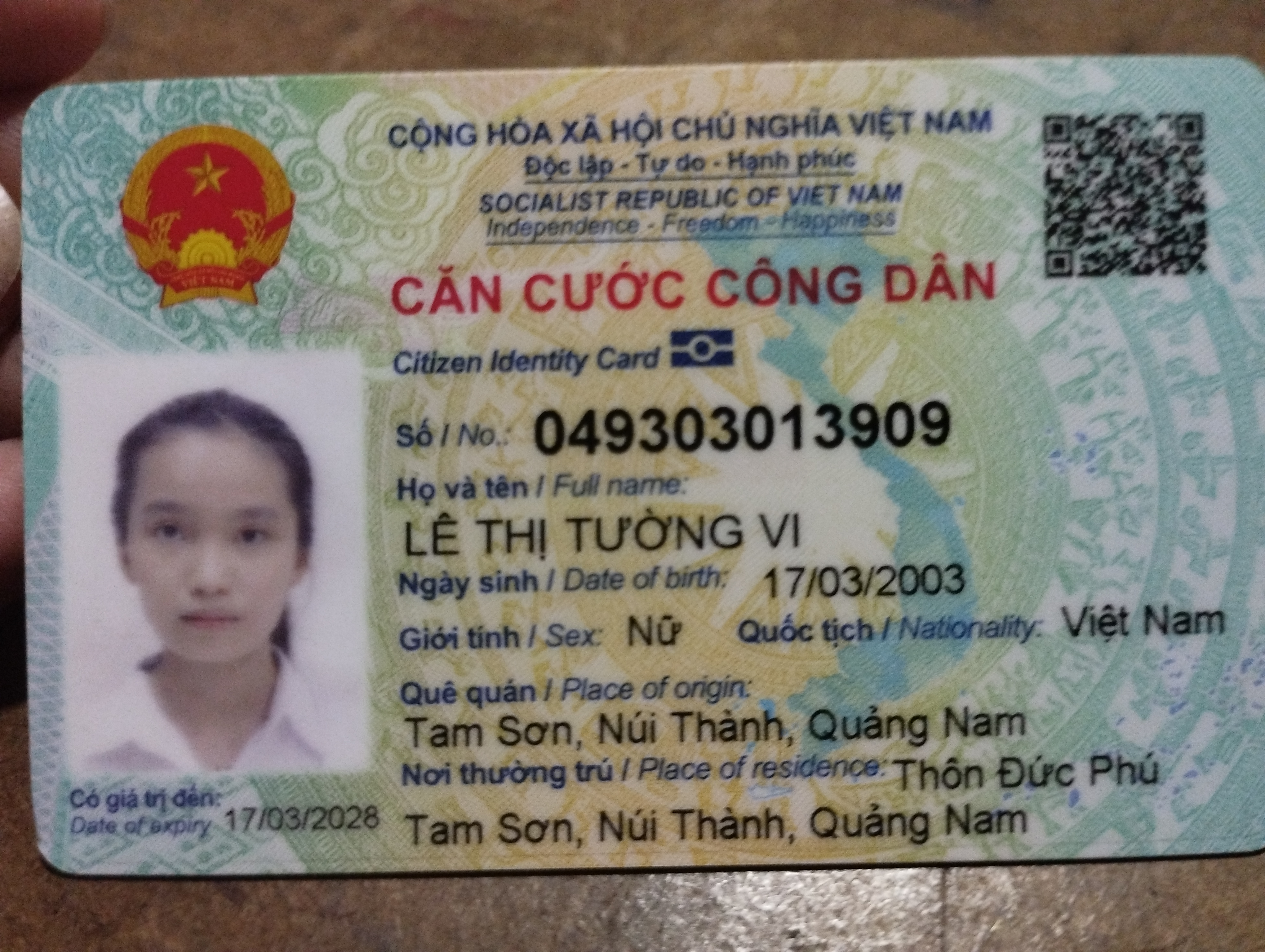 lỗi ảnh mặt trước