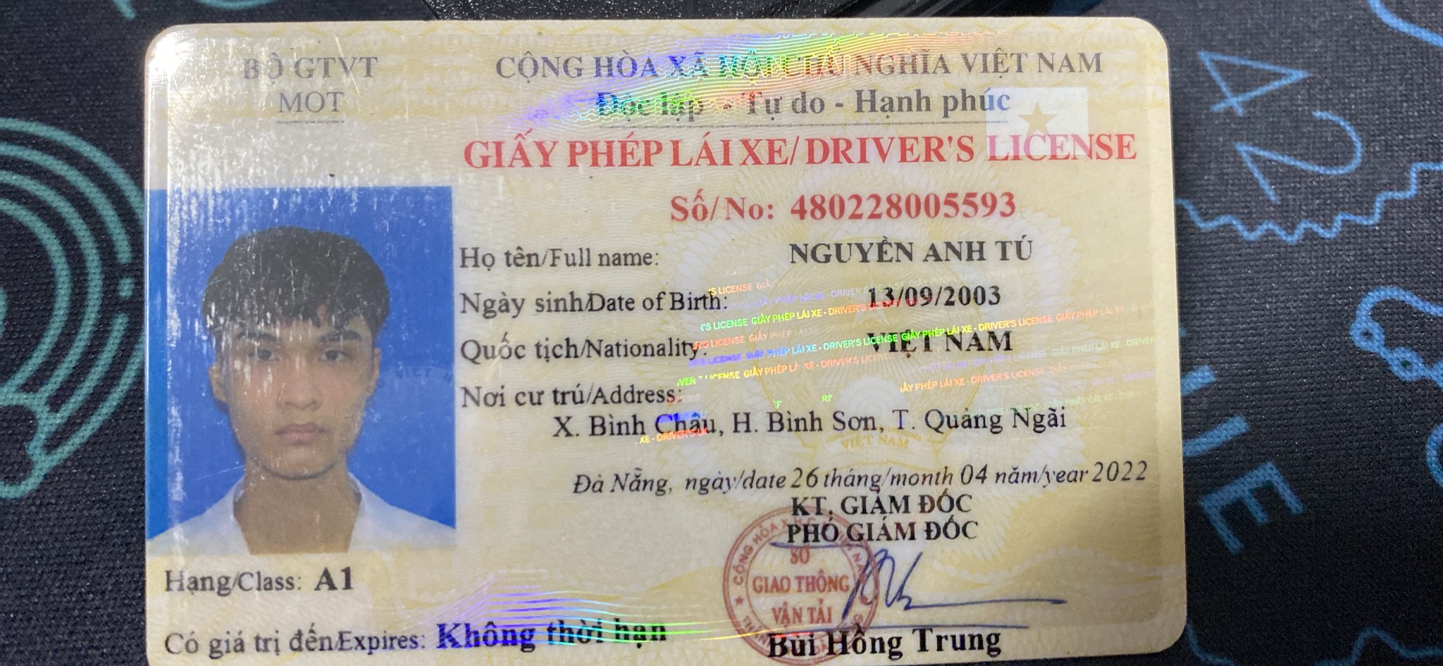 lỗi ảnh mặt trước