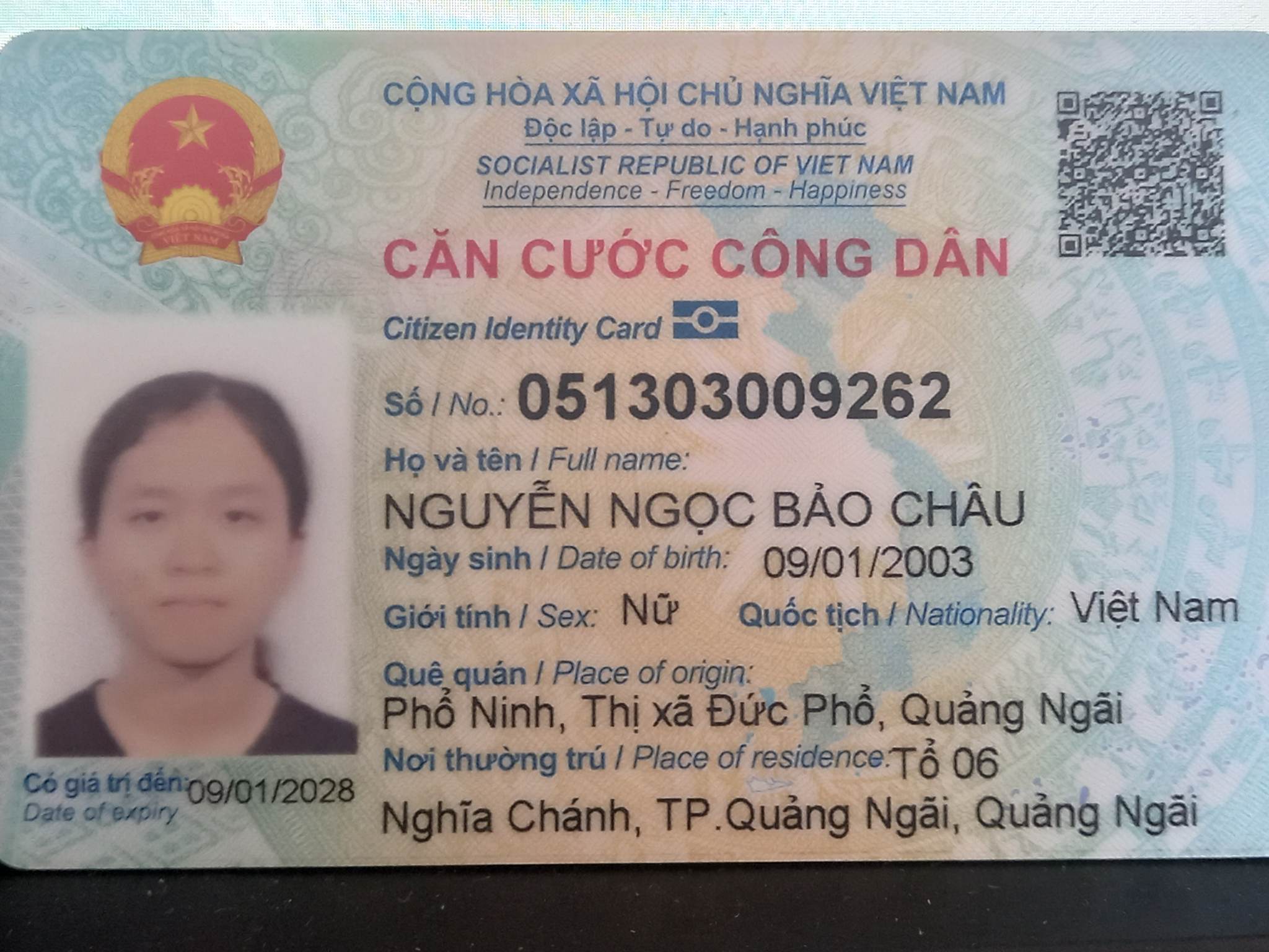 lỗi ảnh mặt trước