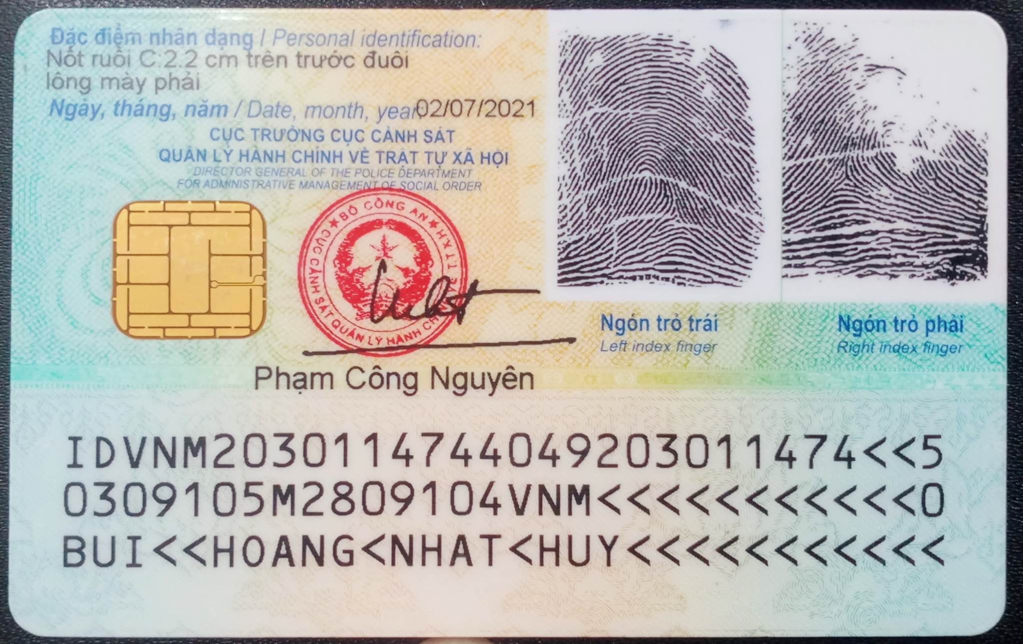 lỗi ảnh mặt sau