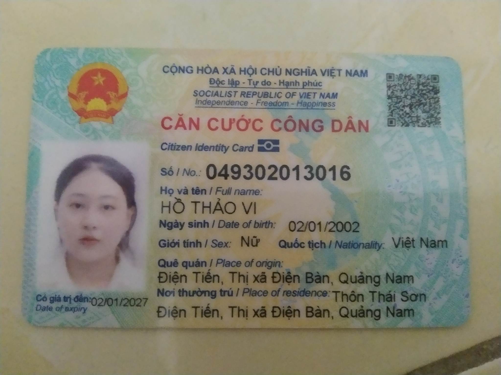 lỗi ảnh mặt trước