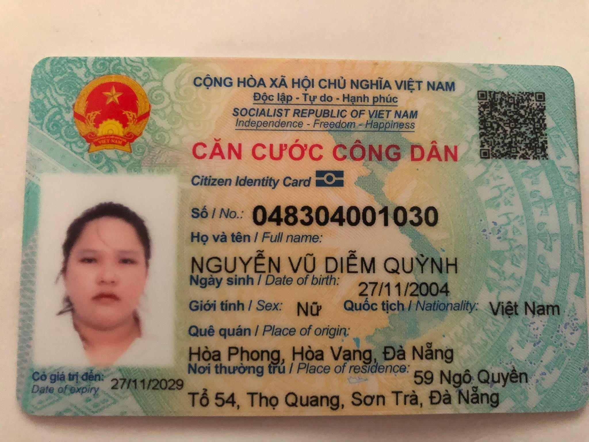 lỗi ảnh mặt trước