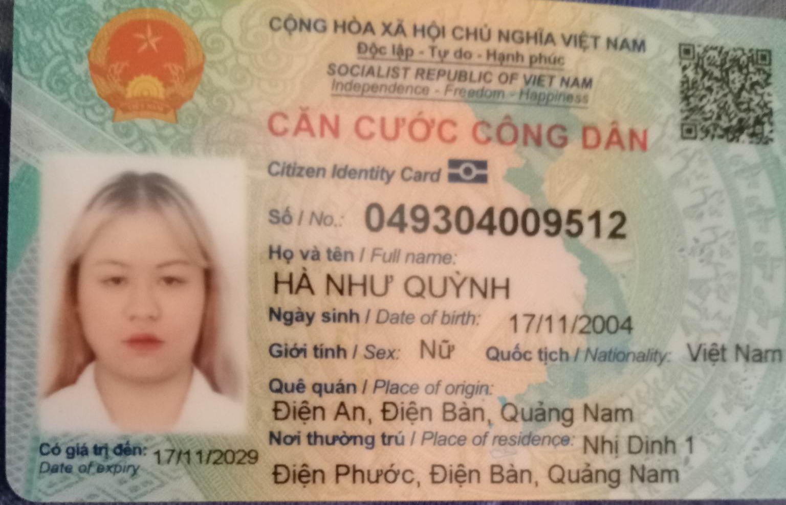 lỗi ảnh mặt trước