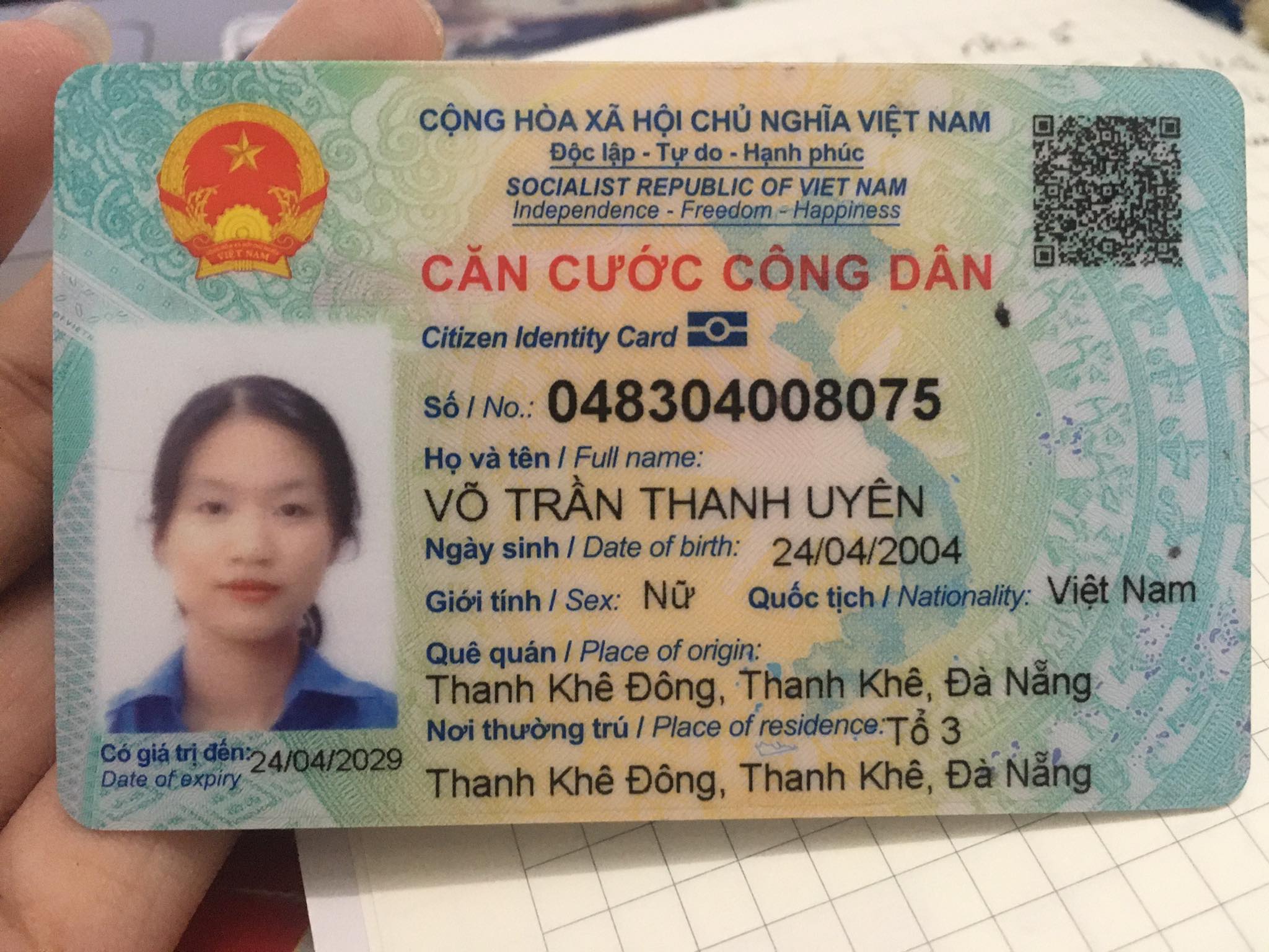 lỗi ảnh mặt trước