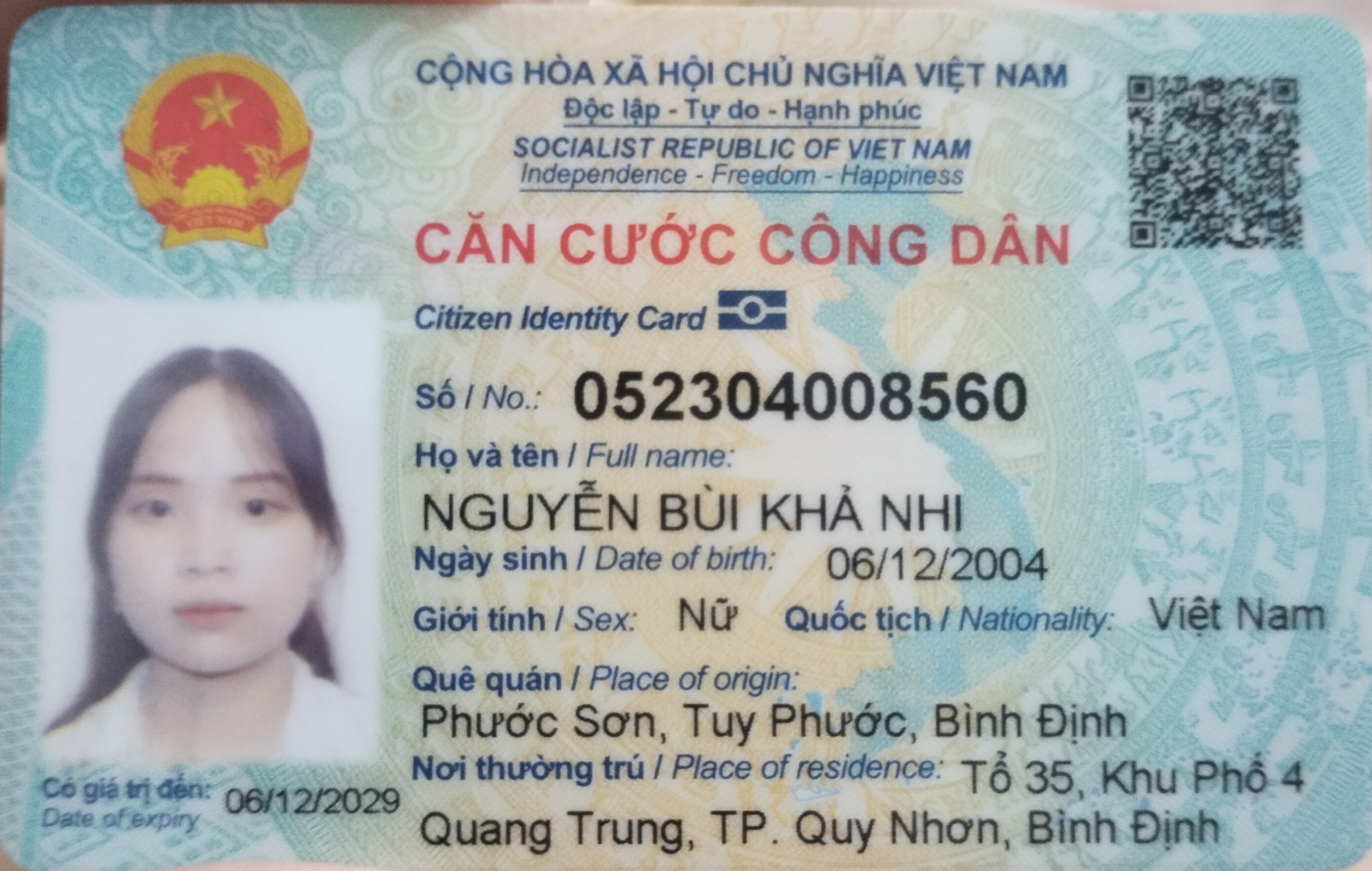 lỗi ảnh mặt trước